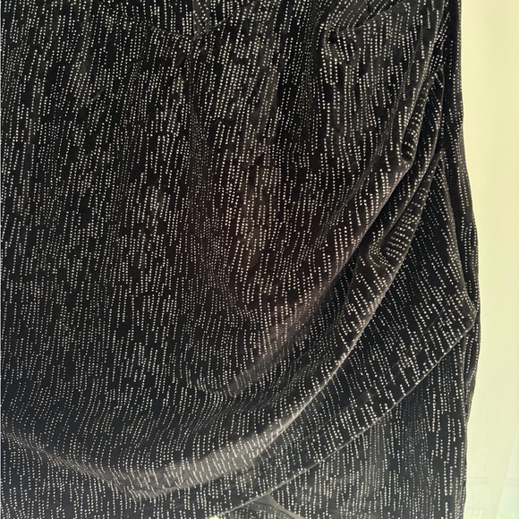 Luxxel Shimmering Black Strapless Dress - Picture 2 of 4